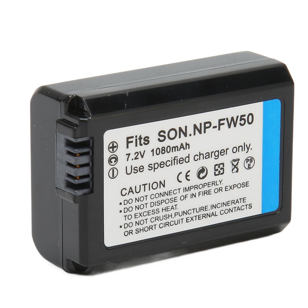 NP FW50 Litiumionbatteri 1080mAh Erstatning Intelligent Batteri for A6000 A6400 A7m2 A6300 A6100