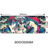 80x30cm Mouse Pad de joc mare Blocat Edge Anime Computer Cauciuc Mouse Pad JOJO Bizarre Adventure