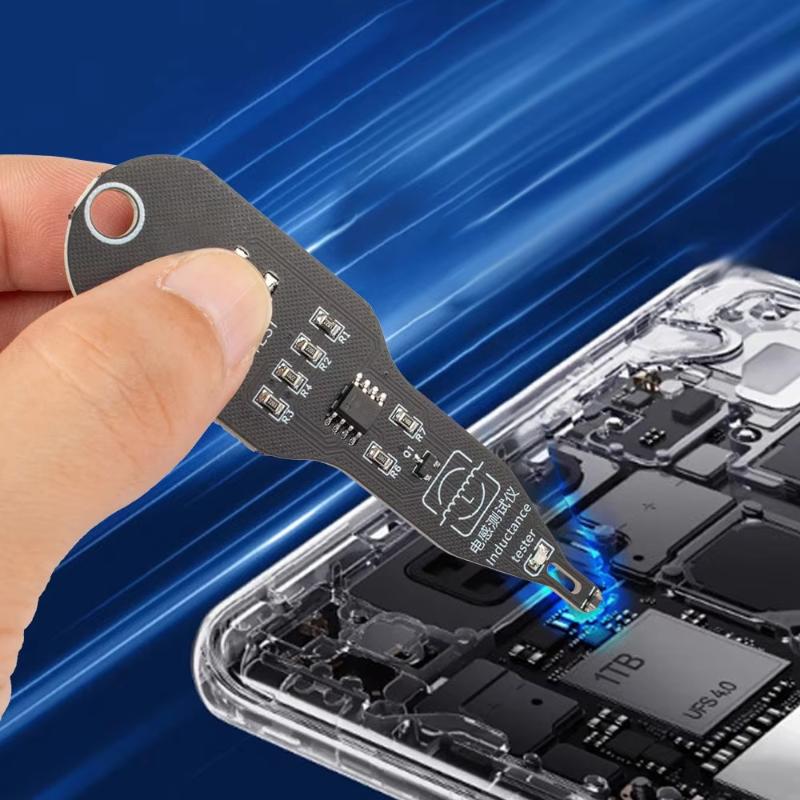 M093 Inductance Tester Motherboard Coil Tester Inductor Detector Repair Tool Electromagnetic Induction Quick Fault Check For Pc