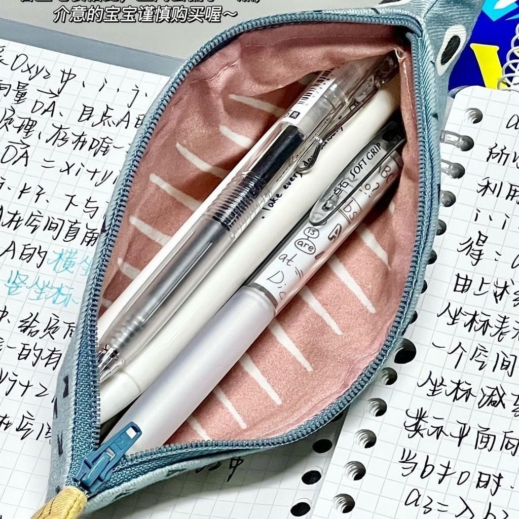 Small fish grouper pencil case creative thickened storage bag stationery bag