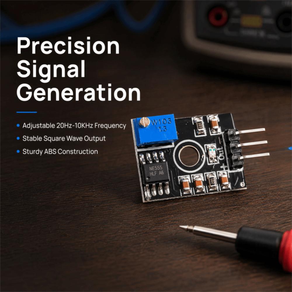 3mA NO Load Current Pulse Output Module 20HZ-10KHZ Frequency NE555 Module DIY Electronics Projects