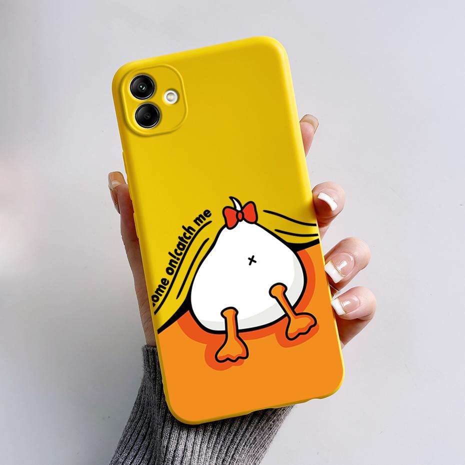 For Samsung Galaxy A04 A04E A04S Phone Case Stylish Painted Protection TPU Silicone Back Cover For Samsung A 04 E S Bumper Shell