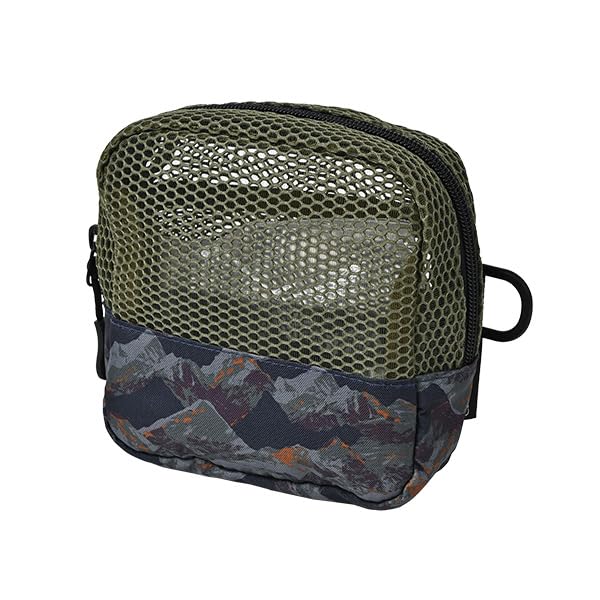 KiU Travel Mesh Square Pouch Unisex Mesh Cosmetic Gadget Ideal for Business Trips and (K369-367) - Pouch, Pouch, Pouch, Lightweight, Breathable,