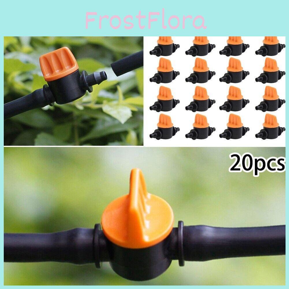 Mini Plastic Ball Valve For Water And Gas Control 4mm Pipe Valve For Aquarium