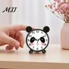 Non-Ticking Alarm Clock Cartoon Animal for Students, Quiet Movement Non Ticking Bedroom Clock, Battery Operated Desk Home