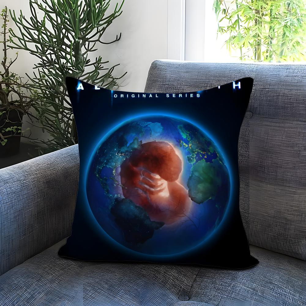 Popular Aalien Earthed Cushion Cover Comfortable Reversible Pillow Cover Ideal for Car Sofa Bedroom  Beyond
