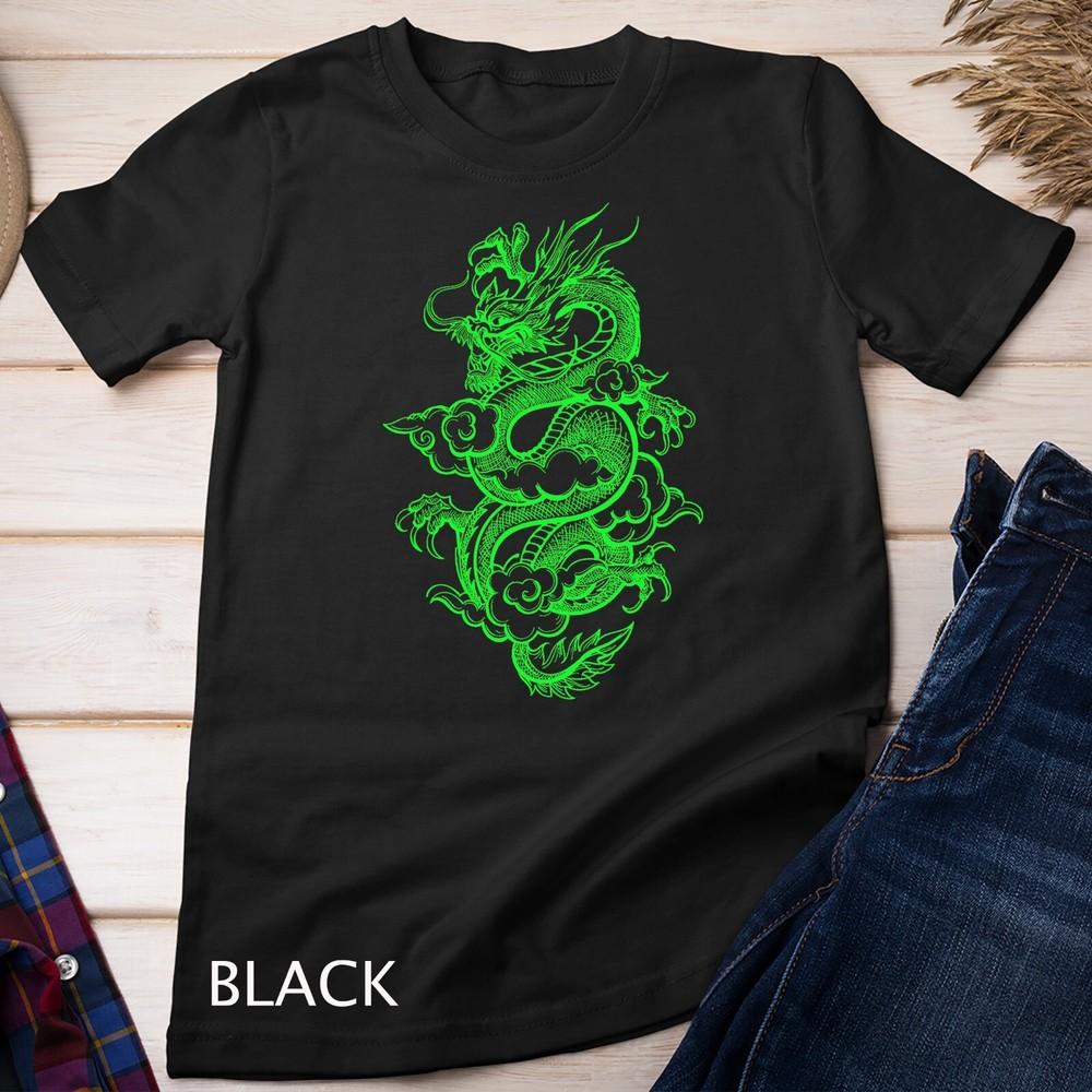 

Aesthetic Chinese Dragon Grunge Egirl Teen Girls Women T-Shirt Unisex T-shirt L