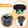 360° Rotating Automatic Sprinkler Head for Garden And Lawn, Ideal Refreshing Green