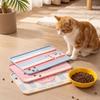 Anti-fouling Pet Feeding Pad Anti-spill Dog Food Bowl Mat Cat Drinking Feeding Mat  Pet Dining Area