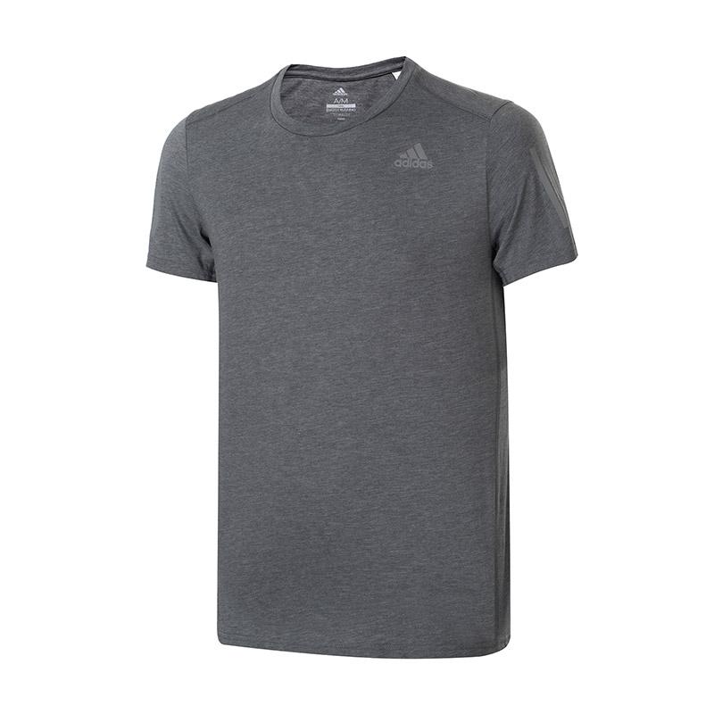Adidas T Shirt Men s Dark Heather Gray CE7272 S