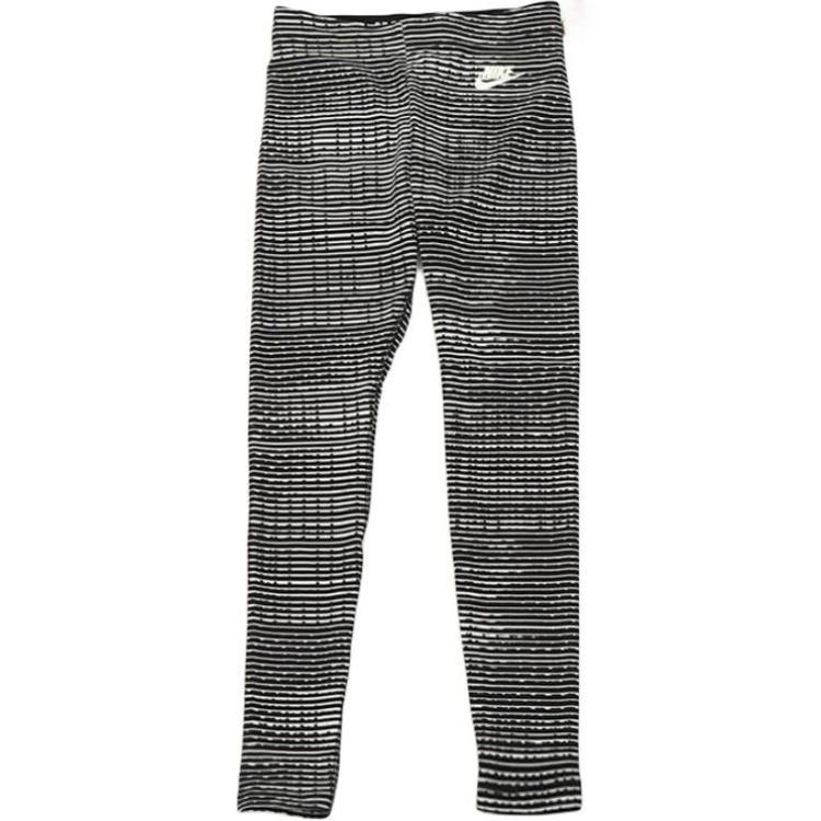 Nike Comfortable Casual Fitness Tight Breathable Knitted Sports Pants Women bottoms Black 629209-010