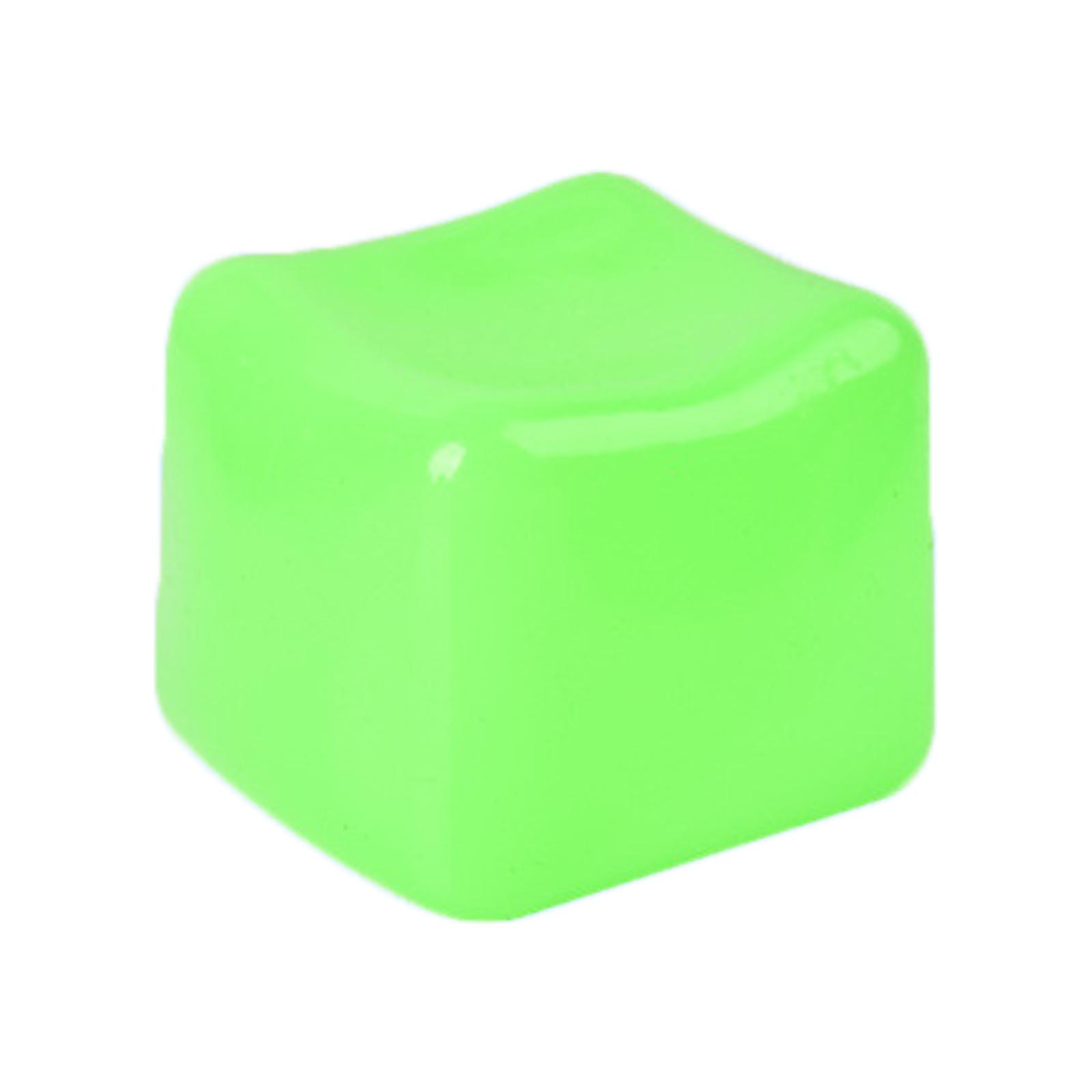 

Мячи для снятия стресса для взрослых и детей, сенсорная игрушка для лучшего настроения и холода, кубики квадратной формы с наполнителем, 20 мл One Size зелёный