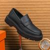 Fashion Fashion Loafers Party Casual Leather Shoes Men's Formal Comfortable Luxury Slip-On New Elegant Man Wedding Social Derby Shoes