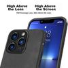 IPhone 13 Pro Max Case, Upgraded Skin-Like Anti-Scratch Lens Full Protection Silicone Trendy Case - Midnight Black