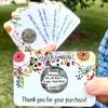 300Pcs/Roll Waterproof Coating Scratch Sticker Perfect for Promotion Lottery Game Hidden Information Stationery Gift
