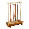 Natural Bamboo Chinese Brush Pen Holder Calligraphy Rest Ink Hanger 8/10 Needles Writing Brush Holder
