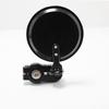 2PCS Motorcycle Mirror Handlebar 7/8" 22mm Universal Aluminum Rear View Handle Bar End Side Mirror With Led Light For Cafe Racer