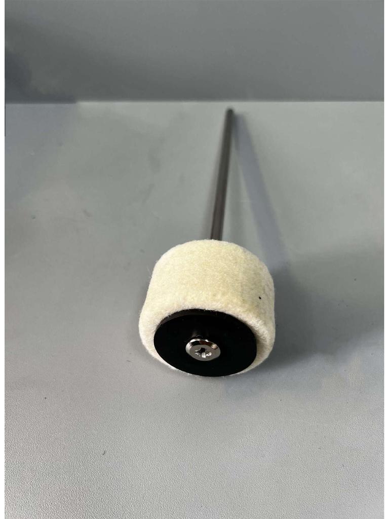 Jazz Drum Set with Heavy Duty Double Foot Pedal and Felt Mallet Heads