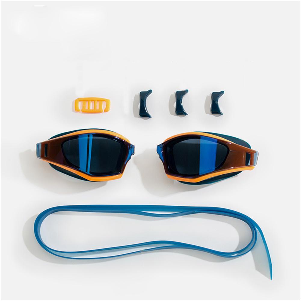Swim Goggles Silicone Wide Scope Glasses For Swimming Race Anti-fog Coating