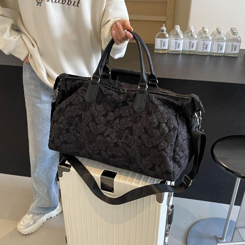 KANDEXS Large Floral Travel & Sports Duffel Bag