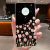 For Honor X50 5G Case Luxury Flower Painted Cover Clear Soft Silicone Phone Case For Honor X 40 50 X40 X50 5G Back Covers Bumper