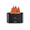 7-Color Flame Effect Aroma Diffuser & Cool Mist Humidifier – USB Silent Desktop Humidifier with Auto Shut-Off for Home, Office & Bedroom Decor