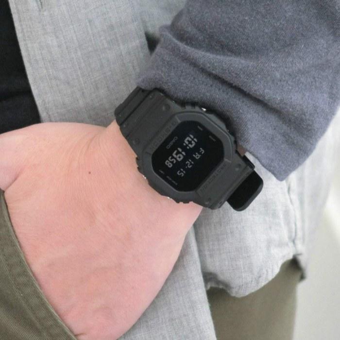Casio G-Shock Solid Colors Unisex Watch DW-5600BB-1 Black
