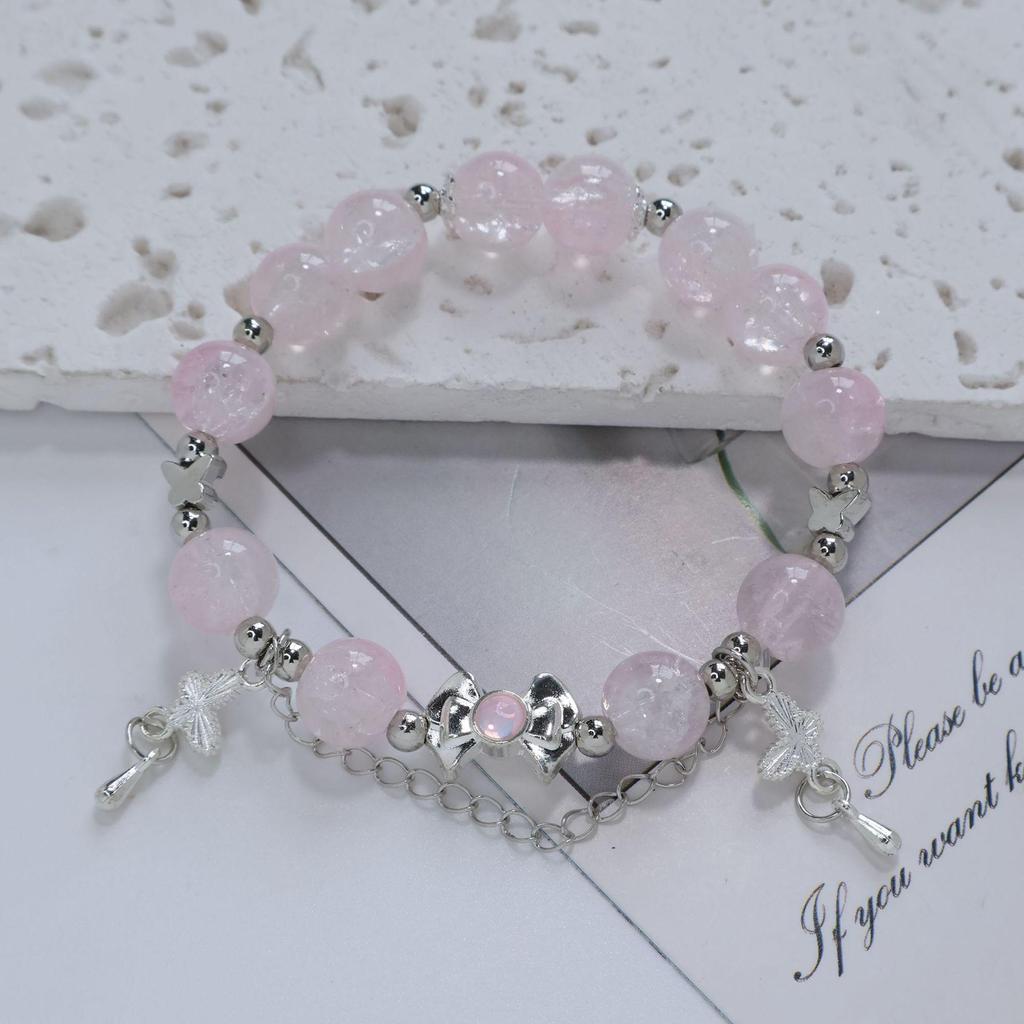 Mori Style Mermaid Crystal Bracelet – Versatile Niche Design for Women, Ideal for Students and Best Friends