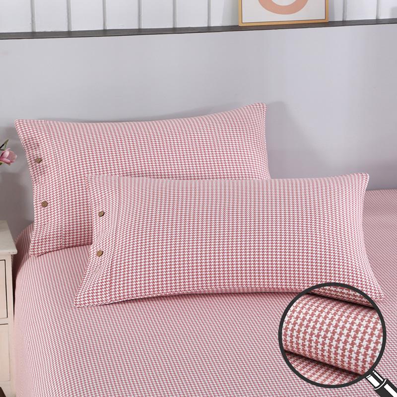Pair of Thickened Pure Cotton Pillowcases, 48cm X 74cm - 2024 New Style