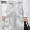 Teenie Weenie Women's Striped A-line Skirt