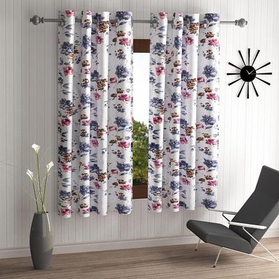 2 Piece Windflower Eyelet Polyester , Grey