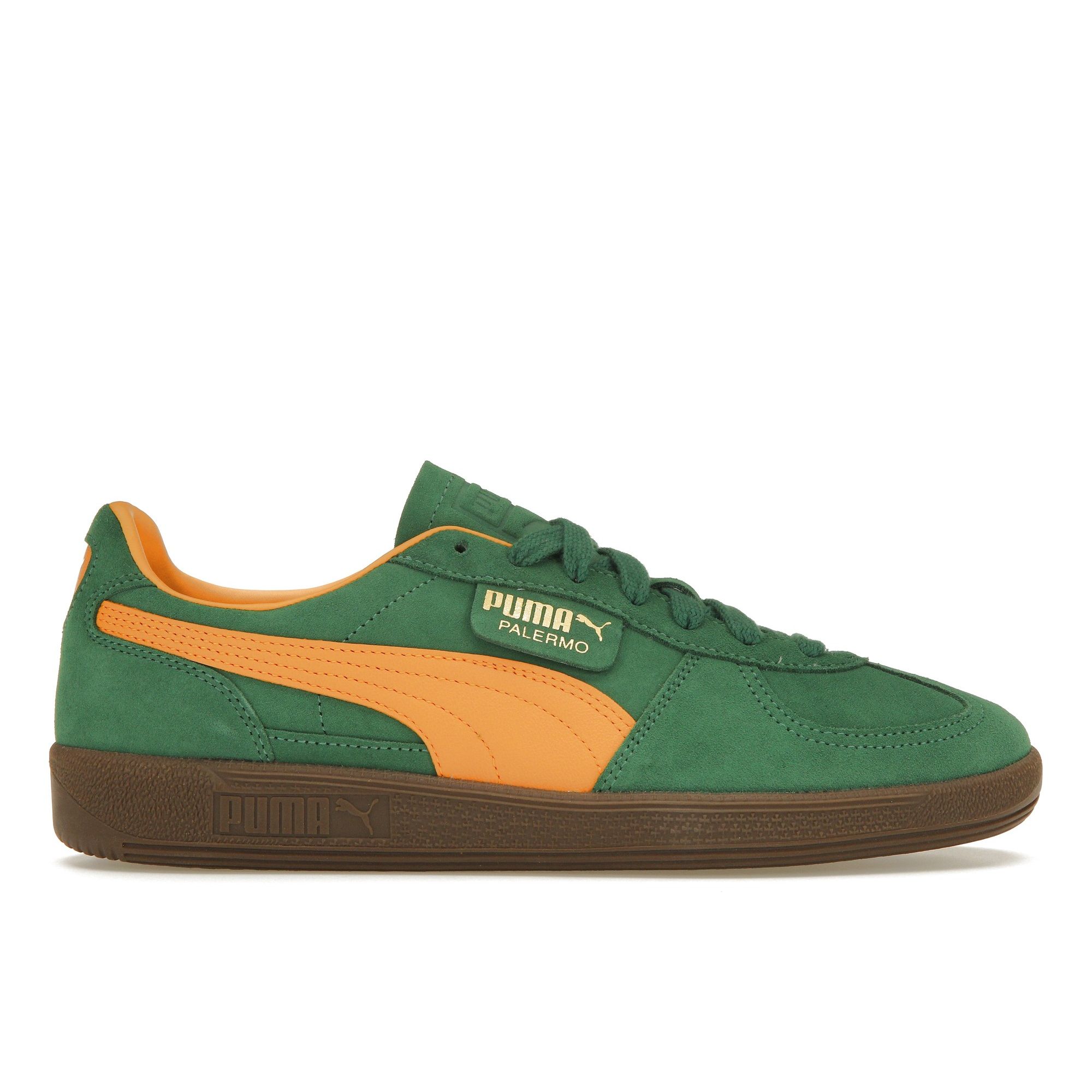 

PUMA Palermo Unisex Vine Clementine Green Low Top Lifestyle Sneakers 396463-05 EU 38.5
