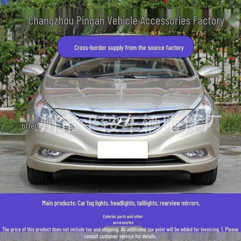 Front Bumper Fog Lights for Beijing Hyundai Sonata 8 (2011-2013), Left and Right