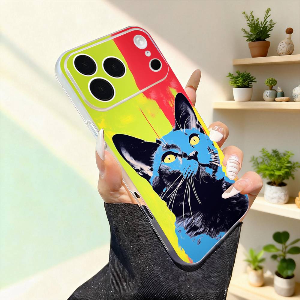 Coole A-Andy-S W-Warhol Kunst Für iPhone 17,16,15,14,13,12,11,Pro,Max,Plus,Mini,SE4,E Magnetisch Für Magsafe Kabellose Handyhülle