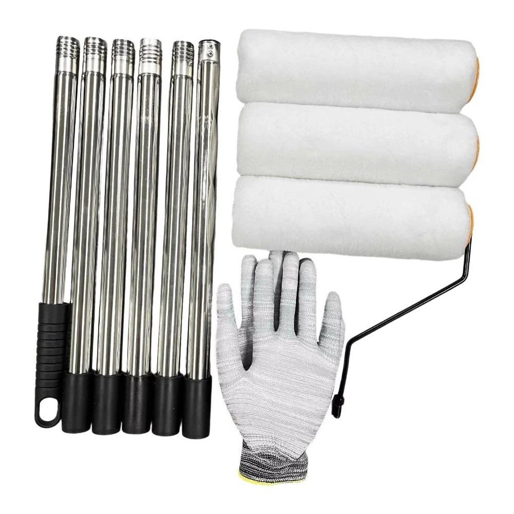 Detachable Paint Roller 170/205/240cm Latex Paint Brush Set  Household Use