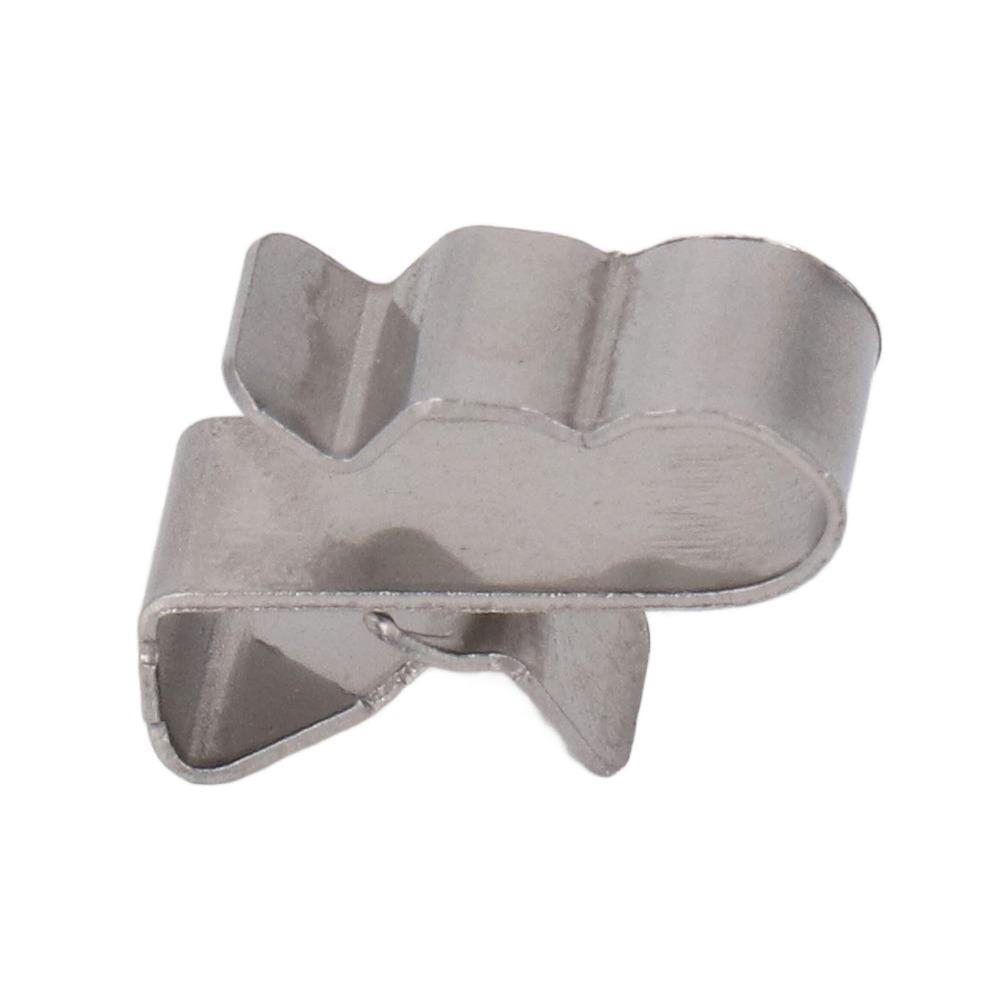 50pcs Cord Fixing Holder Photovoltaic Cable Clips Metal Clamps Trailer Wire Clips For Boat Cable