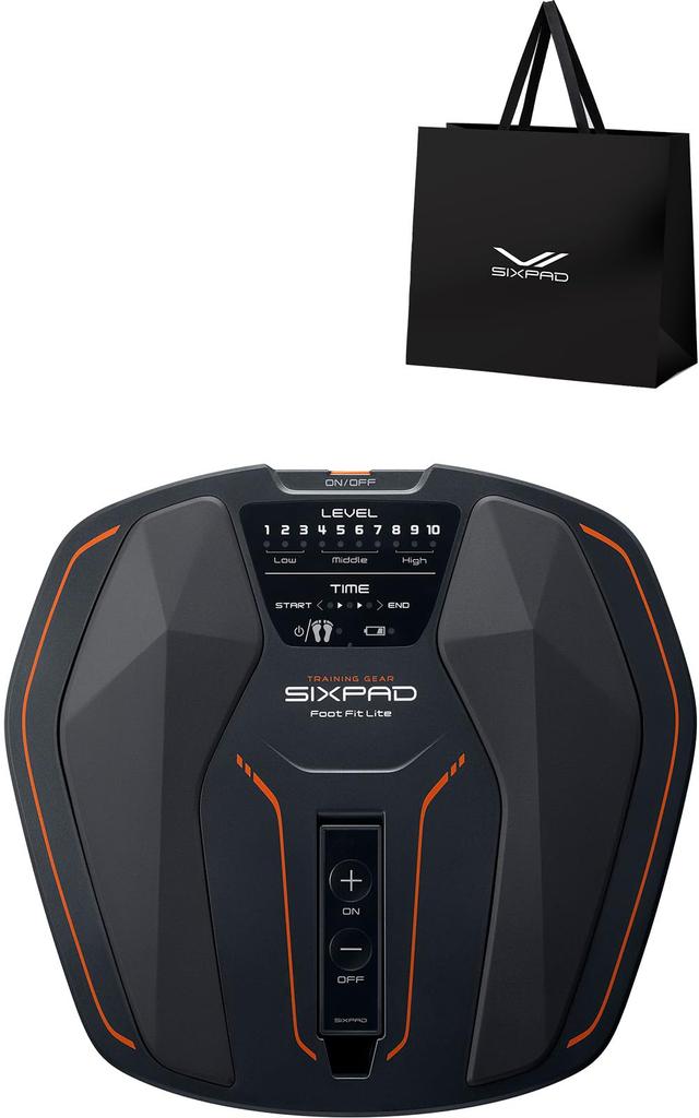 SIXPAD Foot Fit Official Shopper Fit + (Foot Lite Black)