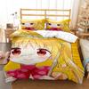3D Anime Lonely Rock Digital Print Polyester Bedding Sets Covers Boys Bed Linen Set For Teens Bedding Set Queen Bedding Set