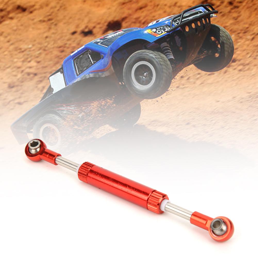 Verstellbare Servos Zugstange Lenkhebel Zubehör für SCX10 D90 1 10 RC Auto(90 95mm )