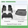 BYD Seagull and Dolphin Models 2526 TPE Smart Driving Floor Mats with Full Coverage Carpet