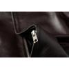 Chinese Size Casual Brown Genuine Leather Jacket Men Real Cow Skin Coat Spring Autumn Jaqueta Masculina Couro