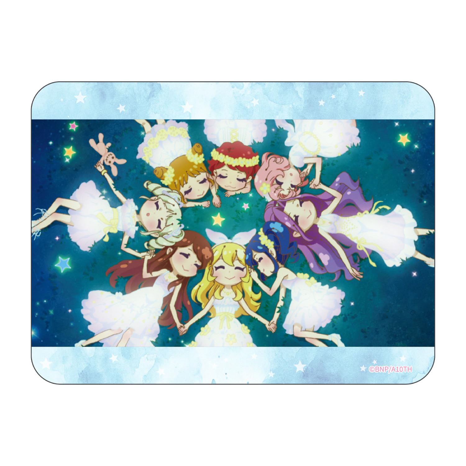 

Gourmandise Collectible Mouse Pad Mouse Pad B Aikatsu! Hilarious/Hitori/Kirari BAK-04F