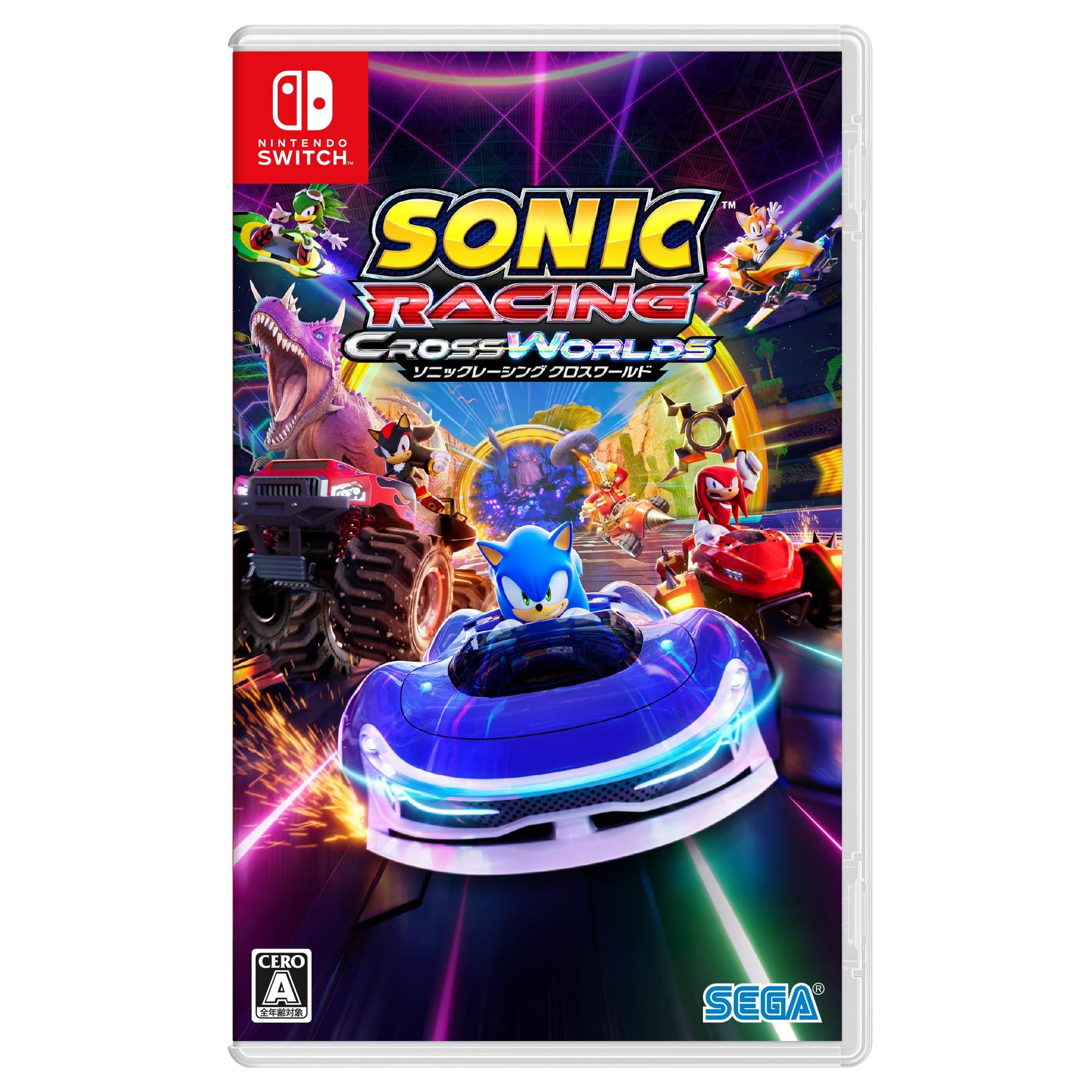 

Sonic Racing Cross World (PS4/PS5/Switch) [All 3 Types]- High-Speed Adventure Game (Japanese Edition) Switch