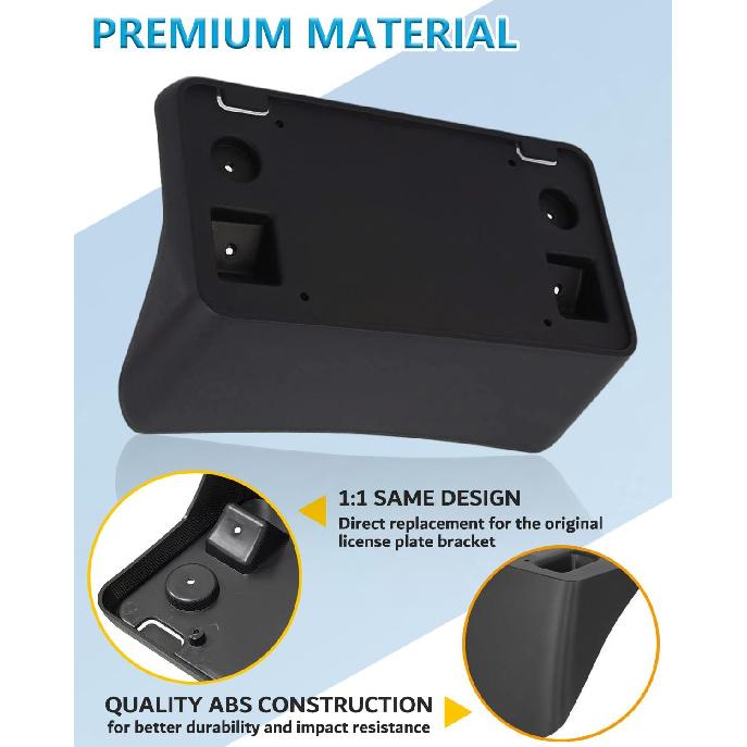 Front License Plate Frame for Chevy Colorado 2021 2022 Front Bumper License Plate Holder Mounting Bracket Cover Replace# 84461476 Partslink#