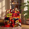 Dragon Ball Custom Flannel Blankets Soft Warm Cozy Throws for Home Decor Holiday Gifts