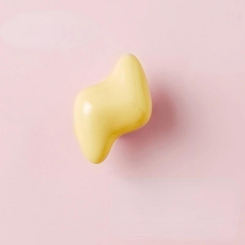 Cartoon Children Room Ceramic Cabinet Knobs Moon Star Wardrobe Handle Garden Door Handle Cabinet Handles for Kids