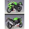 Měřítko 1/12 WELLY 2010 Kawasaki Ninja ZX-10R Slitina modelu motocyklu Odlitky Kovová autíčka na hraní Vysoká simulace kolekce Dětské dárky