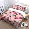 Fun Racing-Themed Car Pattern Duvet Cover Set With 3D Printing Design Soft Polyester Bedding Set All-Season Comfort For Gifts