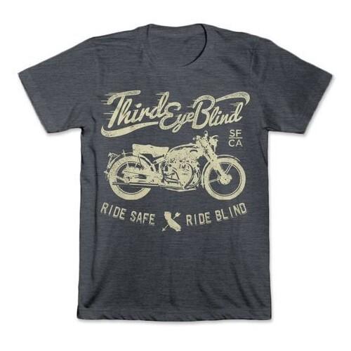 Third Eye Blind Ride Safe Ride Blind Dark heather  Retro tee Unisex T-Shirt S