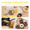 4Pcs Plastic Doughnut Cutter DIY Creative Doughnut Maker with Dipping Pliers Non Stick Donut Mould Kit for Kitchen Baking Gadget